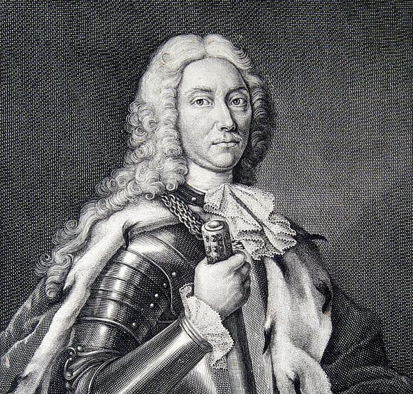 Engraving of a nobleman